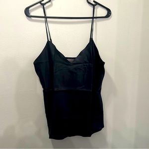 NWT Victoria’s Secret size M washable black silk cami